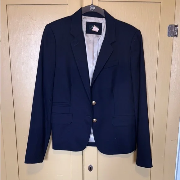 J. Crew Navy Blazer - Picture 1 of 5